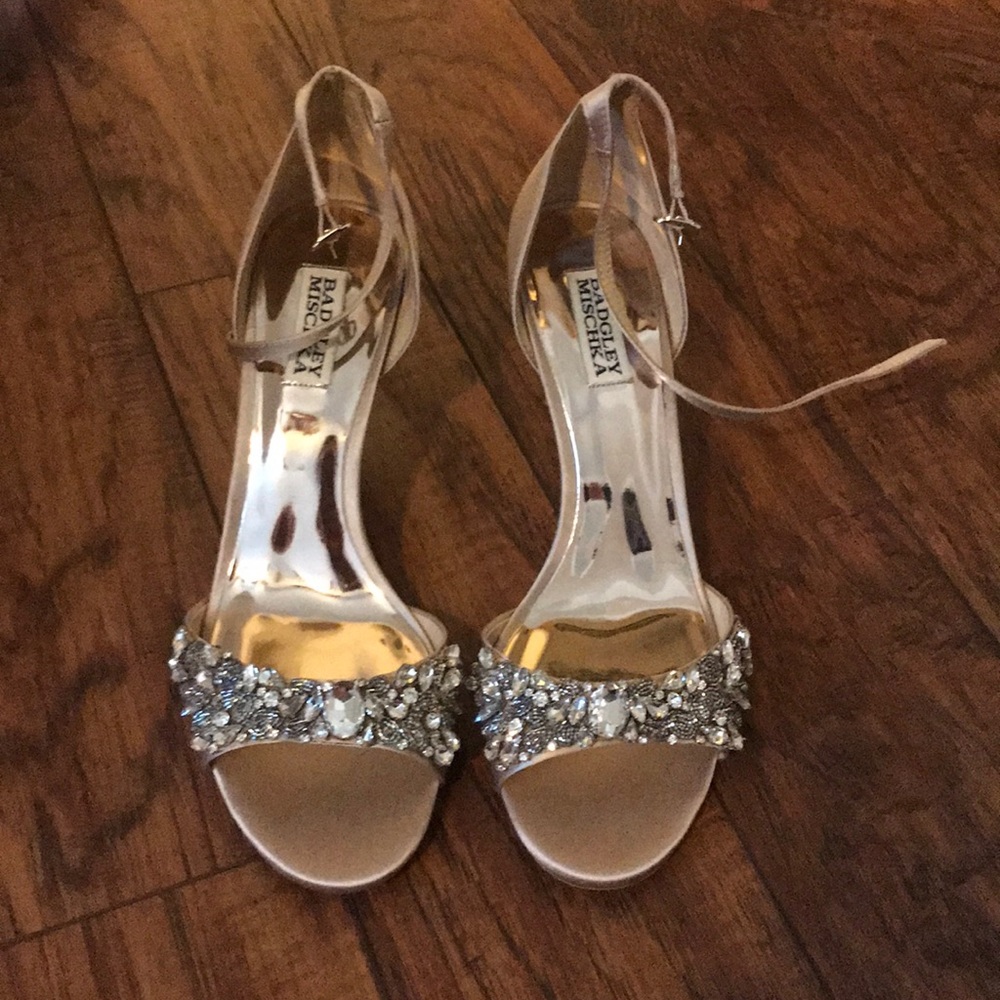 Badgley Mischka Blush Shoes
